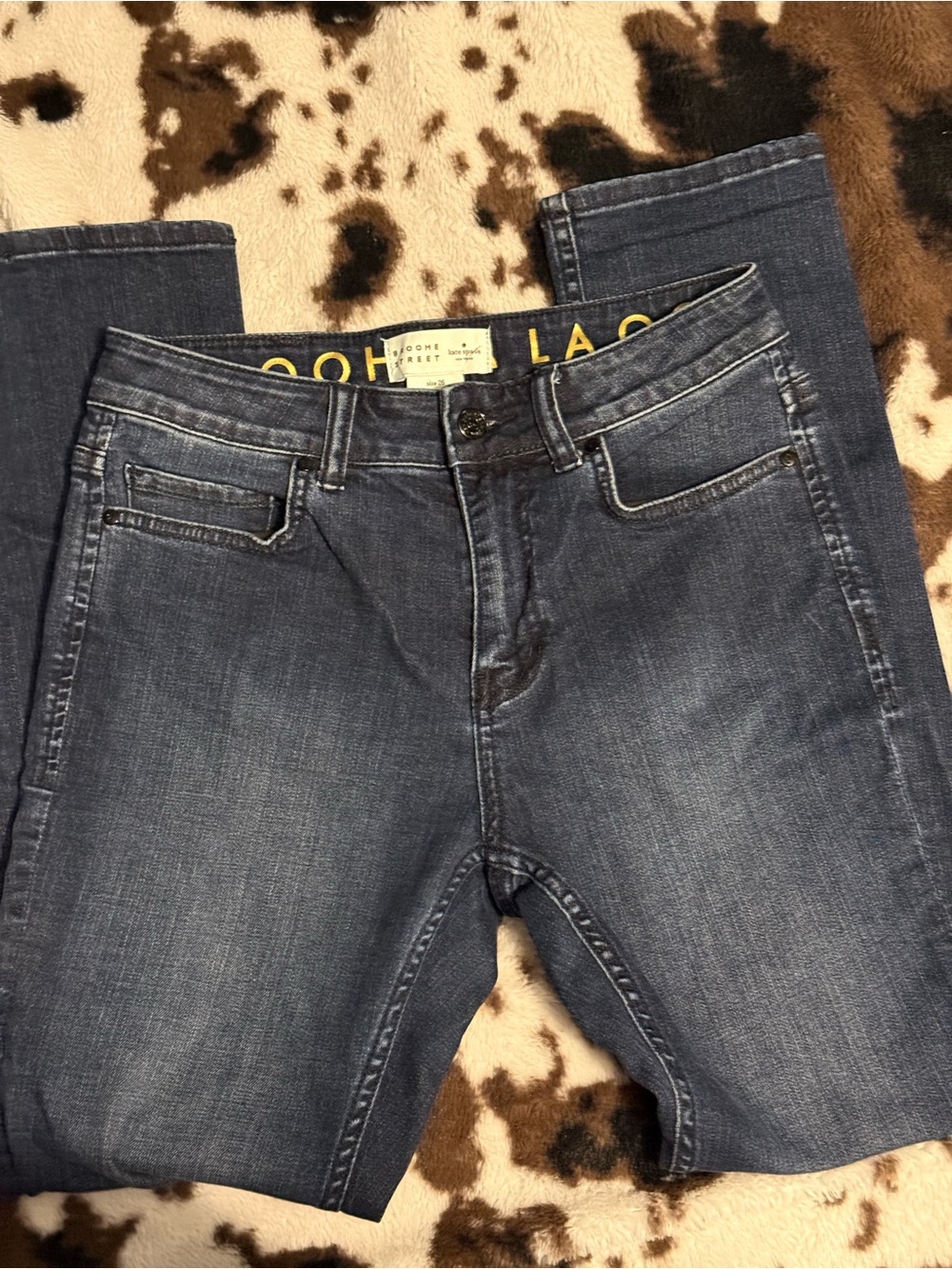 kate spade Broome Street Dark Blue Denim Jeans